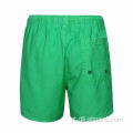 Shorts esportivos masculinos verdes de secagem rápida